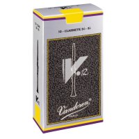 Vandoren V12 Bb Clarinet Reeds, (Box 10) Strength 3